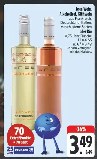 E-Center Bree glühwein chardonnay Angebot