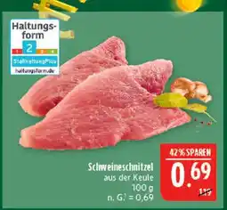 Marktkauf Schweineschnitzel Angebot