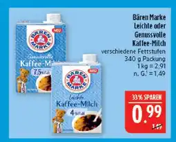 Marktkauf Bären marke leichte kaffee-milch Angebot