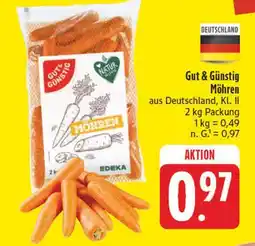 E-Center Gut & günstig möhren Angebot