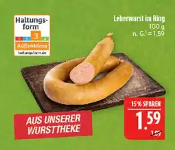 Marktkauf Leberwurst im ring Angebot