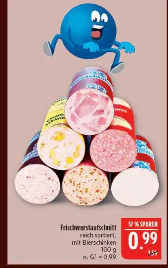 Marktkauf Frischwurstaufschnitt reich sortiert, mit bierschinken Angebot