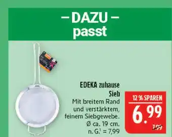 Marktkauf Edeka zuhause sieb Angebot