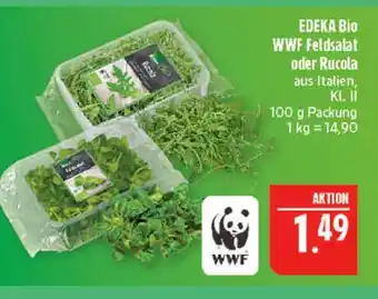 Marktkauf Edeka bio wwf feldsalat Angebot