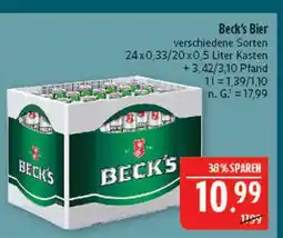 Marktkauf Beck's bier Angebot