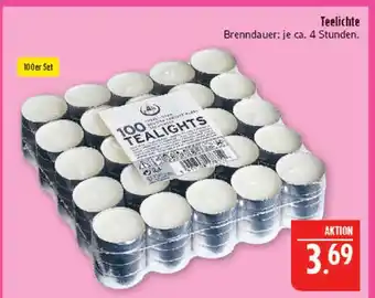 Marktkauf Teelichte Angebot