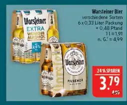 Marktkauf Warsteiner bier Angebot