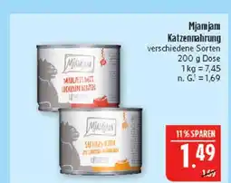 Marktkauf Mjamjam katzennahrung Angebot