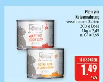 Marktkauf Mjamjam katzennahrung Angebot