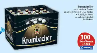Marktkauf Krombacher bier Angebot