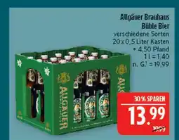 Marktkauf Allgäuer brauhaus büble bier Angebot