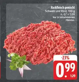 Edeka Hackfleisch gemischt Angebot