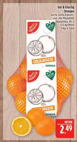 Marktkauf Gut & günstig orangen Angebot