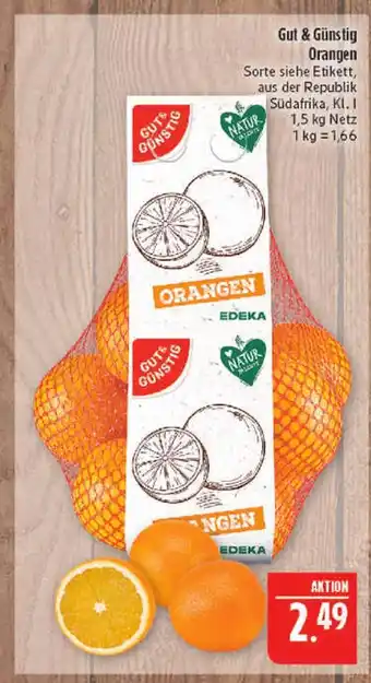 Marktkauf Gut & günstig orangen Angebot