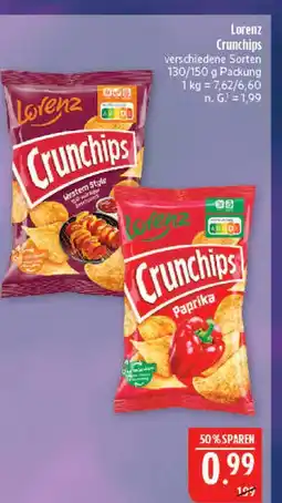 Marktkauf Lorenz crunchips western style Angebot