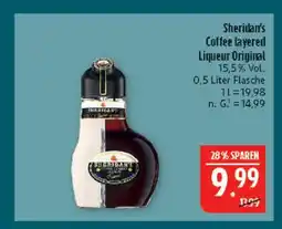 Marktkauf Sheridan's coffee layered liqueur original Angebot