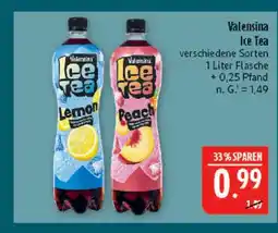 Marktkauf Valensina ice tea lemon Angebot