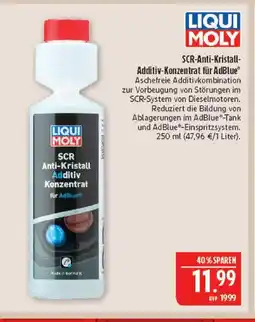 Marktkauf Liqui moly scr-anti-kristall-additiv-konzentrat für adblue Angebot