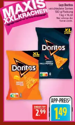 Marktkauf Lays doritos nacho cheese Angebot