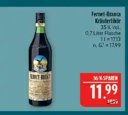 Marktkauf Fernet-branca kräuterlikör Angebot
