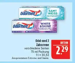 Marktkauf Odol-med 3 samt weiss Angebot