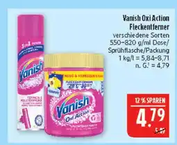 Marktkauf Vanish oxi action fleckentferner Angebot