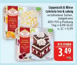 Marktkauf Coppenrath & wiese cafeteria fein & sahnig Angebot