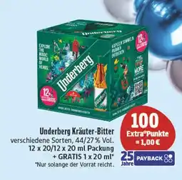 Edeka Underberg kräuter-bitter Angebot