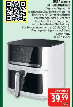 Marktkauf Edeka zuhause xl heißluftfritteuse Angebot