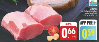 Edeka Lachsrolle vom schweinerücken Angebot