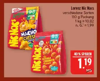 Marktkauf Lorenz nic nacs nacho cheese style Angebot