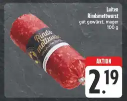 Edeka Luiten rindsmett wurst Angebot