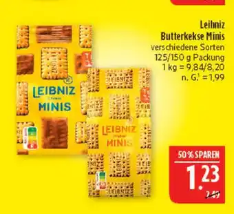Marktkauf Leibniz butterkekse minis (125 g packung) Angebot