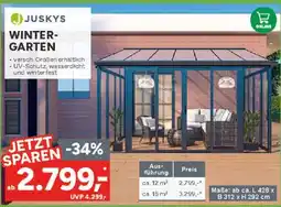 Marktkauf Juskys winter-garten Angebot