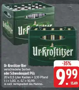 Edeka Ur-krostitzer bier Angebot