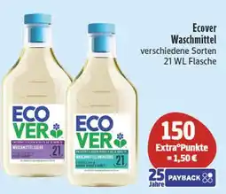 Edeka Ecover waschmittel Angebot