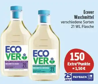 Edeka Ecover waschmittel Angebot