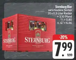 Edeka Sternburg bier Angebot