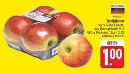 Edeka Tafeläpfel rot Angebot