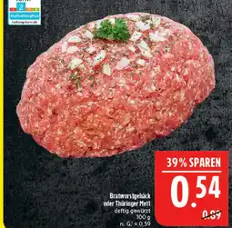 Marktkauf Bratwurstgehäck oder thüringer mett Angebot