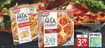 Edeka Dr. oetker la mia grande pizza Angebot