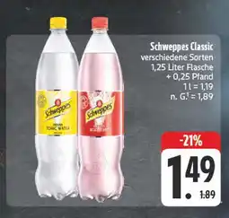 Edeka Schweppes classic Angebot