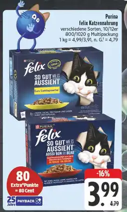 Edeka Purina felix katzennahrung Angebot