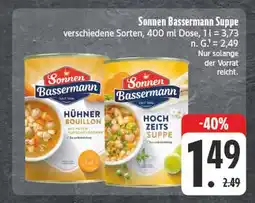 Edeka Sonnen bassermann hühner bouillon Angebot