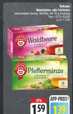 Edeka Teekanne waldbeere Angebot