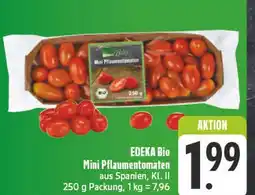 Edeka Edeka bio mini pflaumentomaten Angebot
