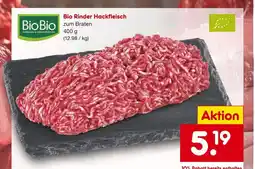 Netto Marken-Discount Biobio bio rinder hackfleisch Angebot