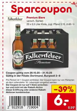 Netto Marken-Discount Falkenfelser premium biere Angebot