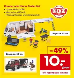 Netto Marken-Discount Dickie toys camper set Angebot