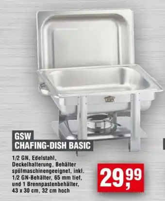 Handelshof GSW CHAFING-DISH BASIC Angebot